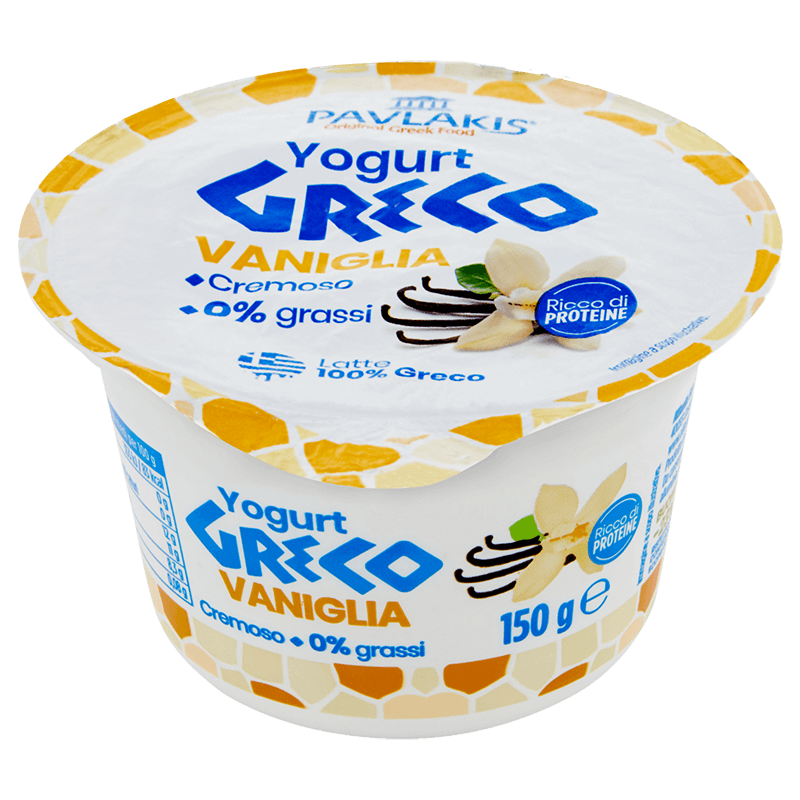 Yogurt greco vaniglia 0%