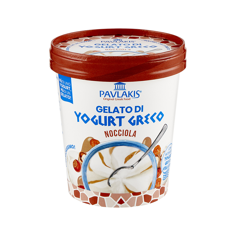 Gelato di yogurt greco Nocciola