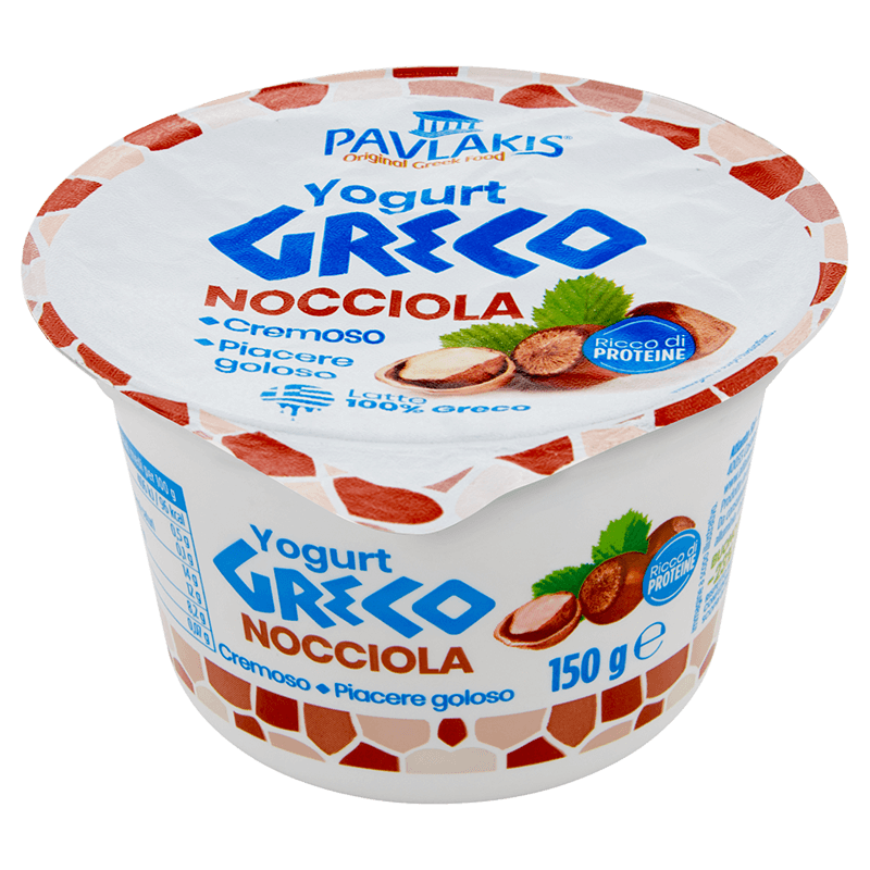 Yogurt greco nocciola 0,5%