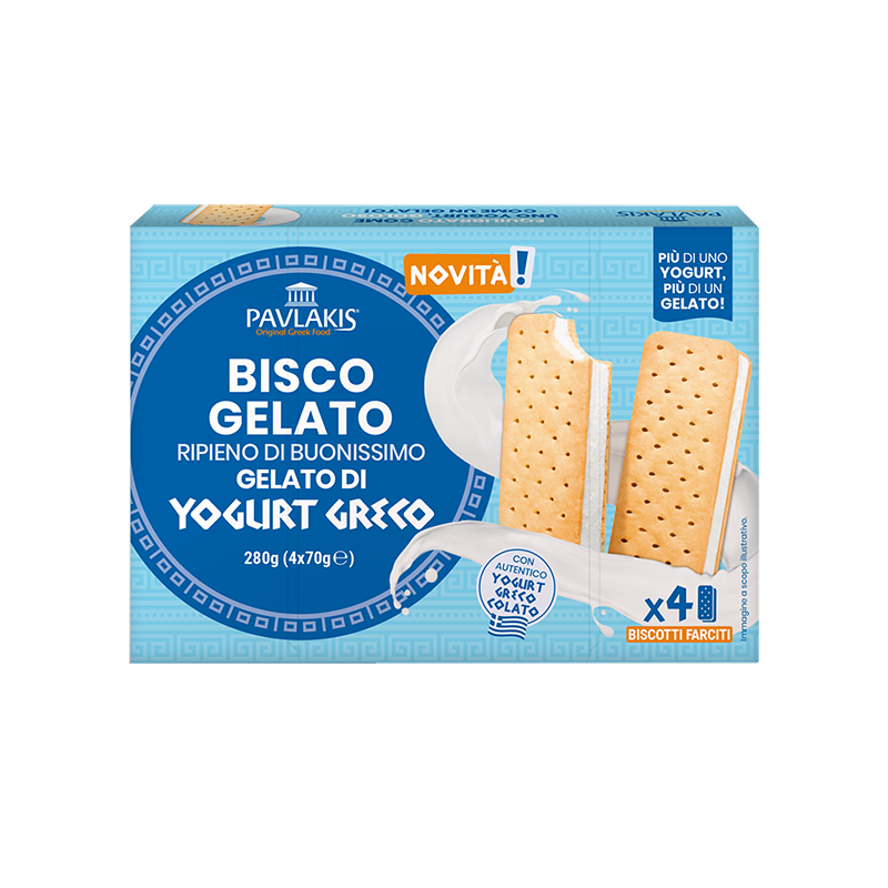 Bisco gelato di yogurt greco