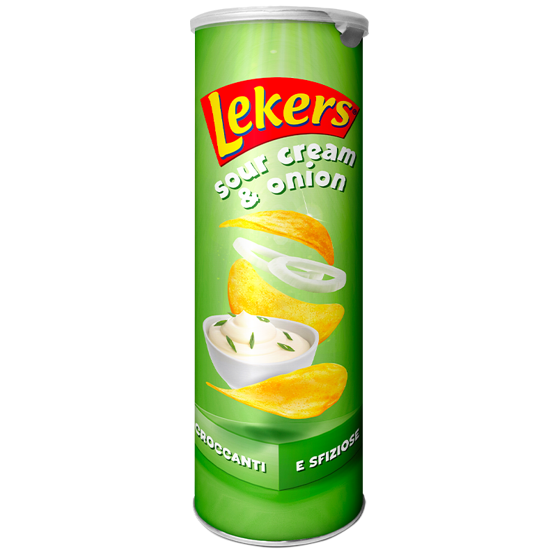 Lekers Chips Gusto Onion & Sour Cream