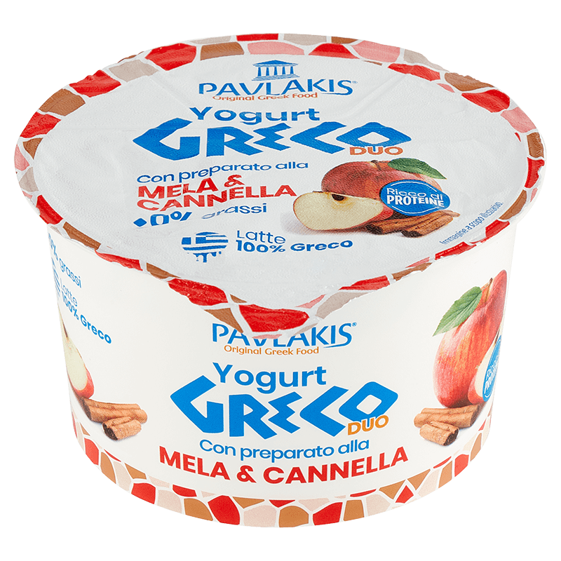 Duo Yogurt Greco 0% Mela-Cannella